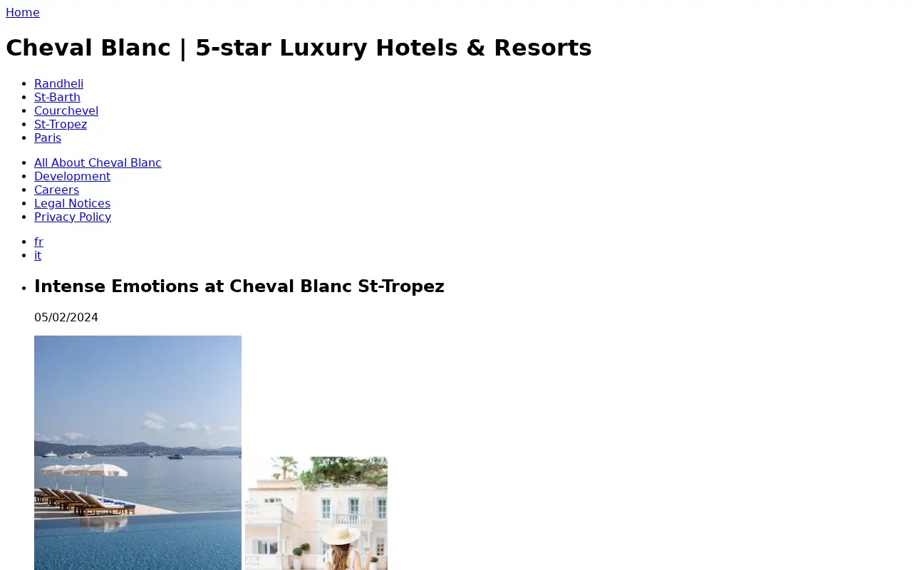 chevalblanc.com in 2024