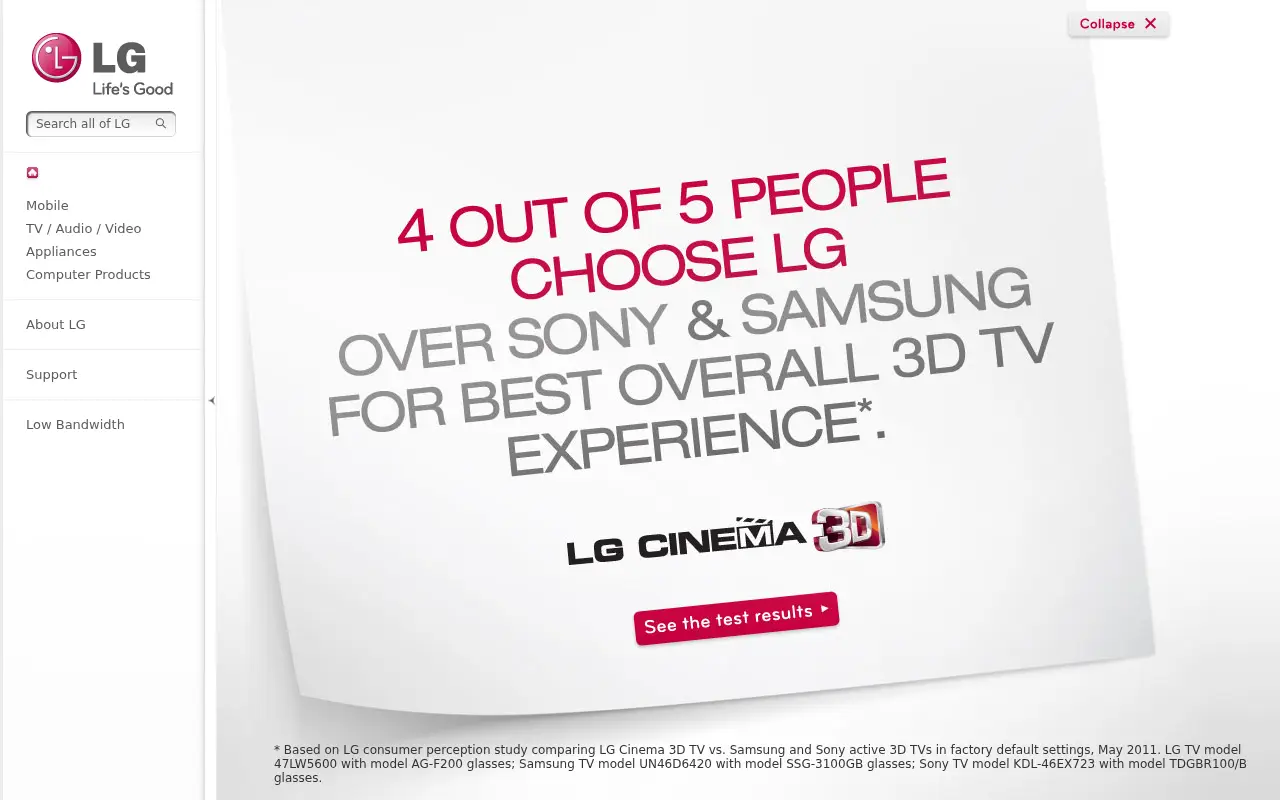 lg.com in 2011