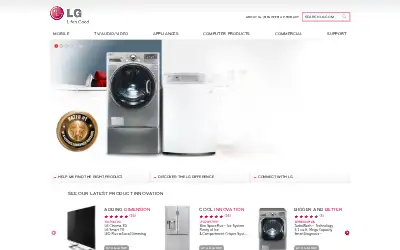 lg.com in 2012