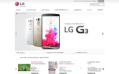 lg.com in 2014