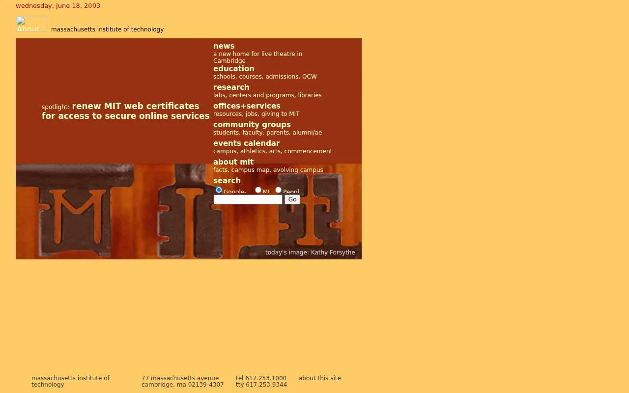 mit.edu in 2003