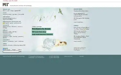 mit.edu in 2009