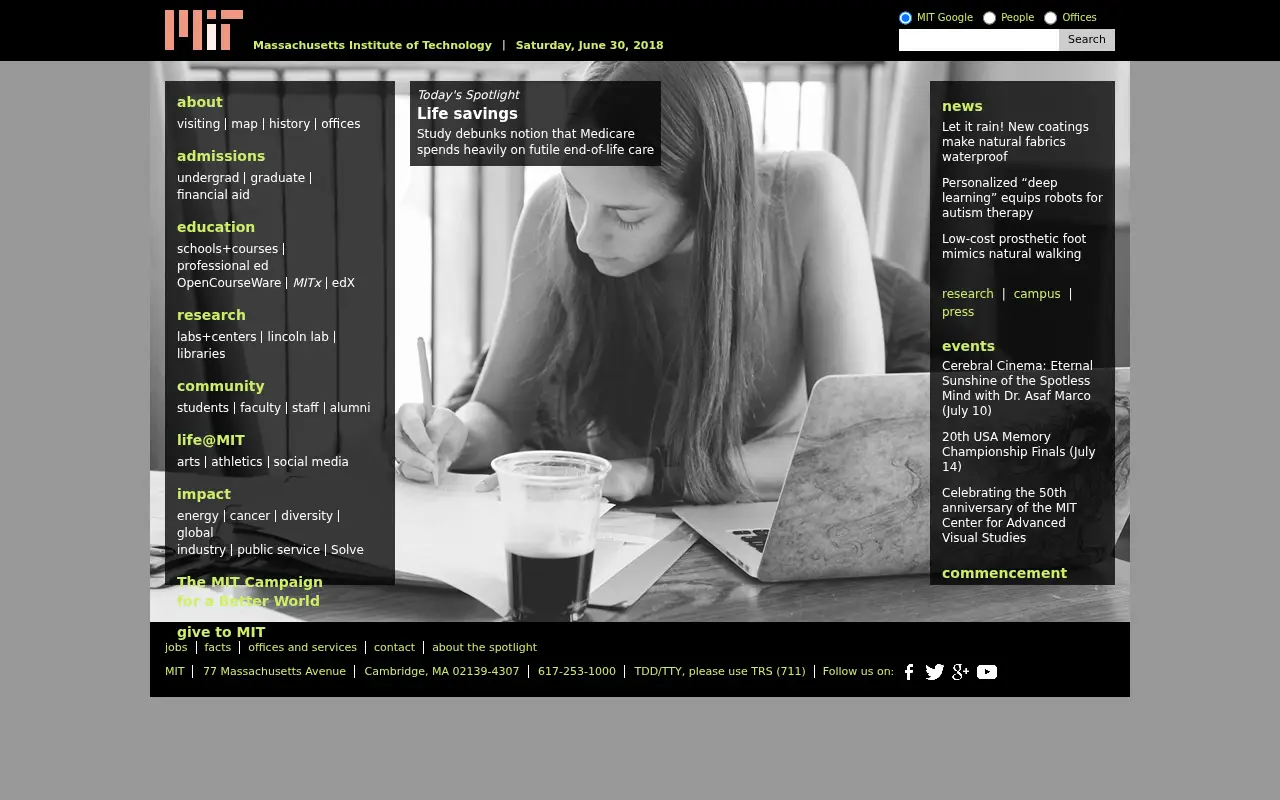 mit.edu in 2018