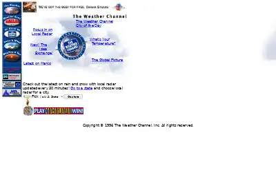 weather.com in 1996