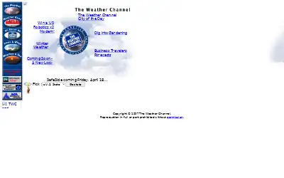 weather.com in 1997