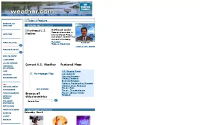 weather.com in 1998