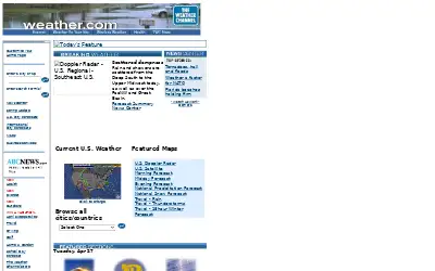 weather.com in 1999