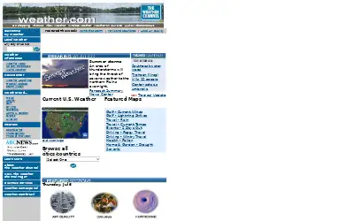 weather.com in 2000