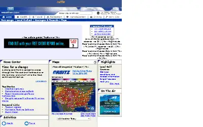 weather.com in 2001