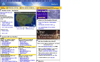 weather.com in 2002