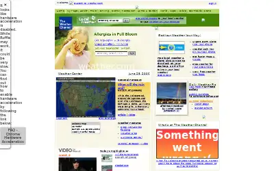 weather.com in 2006