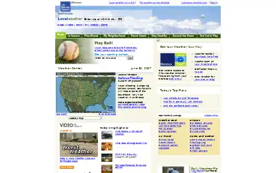 weather.com in 2007