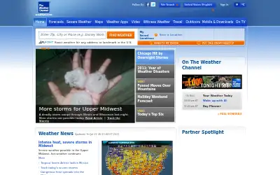 weather.com in 2011