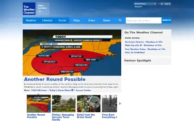 weather.com in 2012