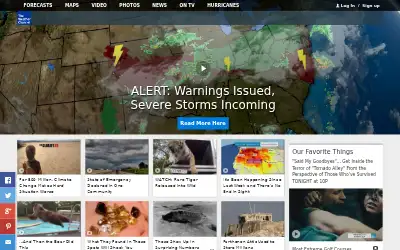weather.com in 2015