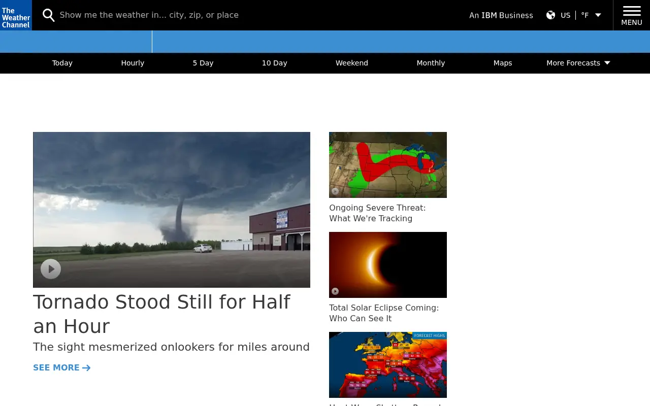 weather.com in 2019