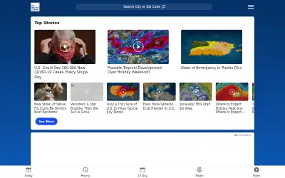 weather.com in 2020