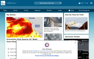 weather.com in 2022