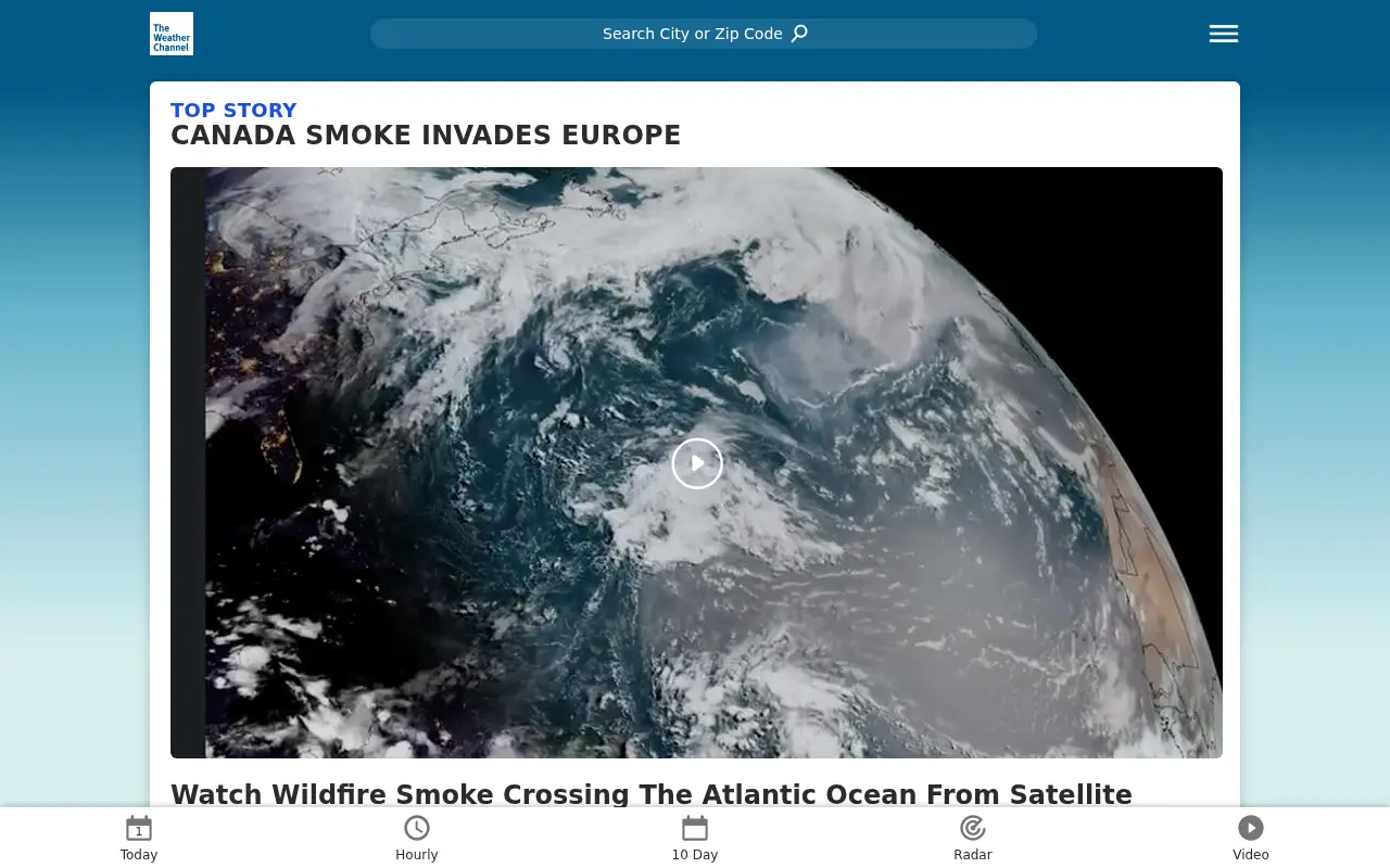 weather.com in 2023