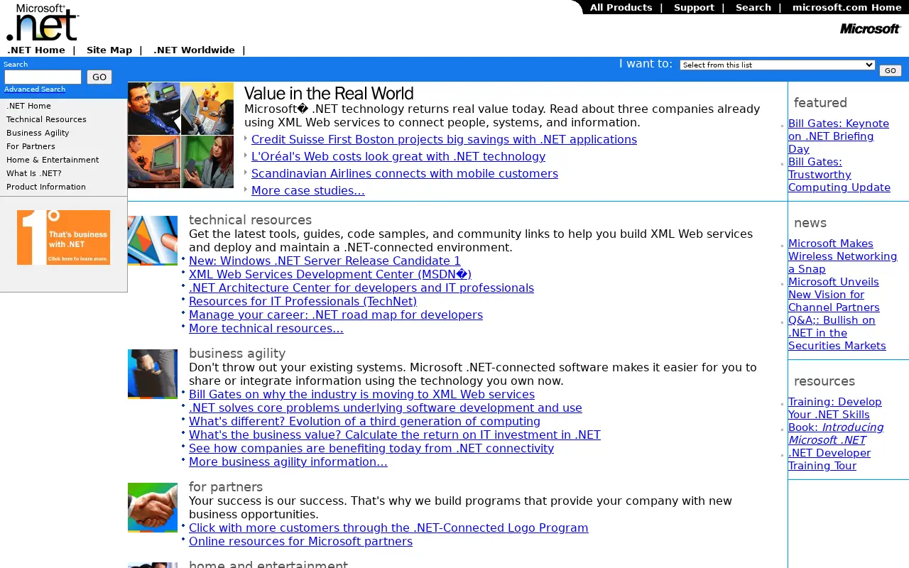 windows.net in 2002