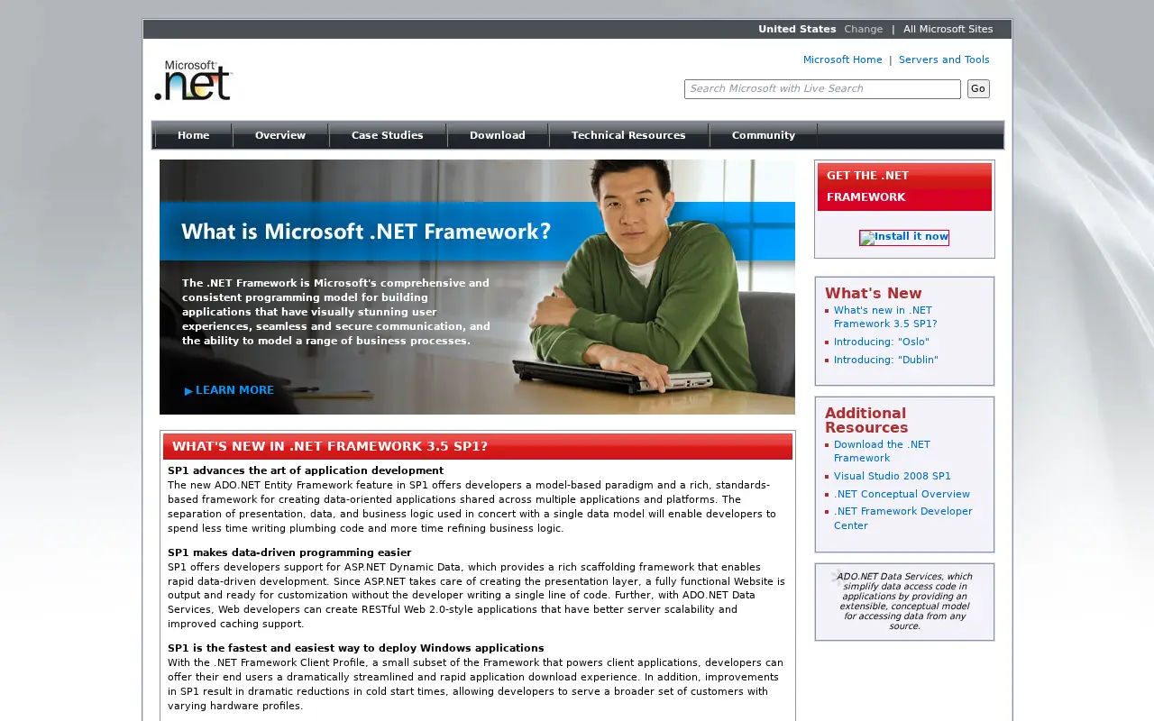 windows.net in 2009
