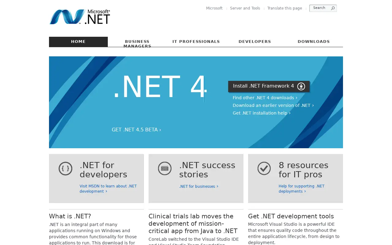 windows.net in 2012