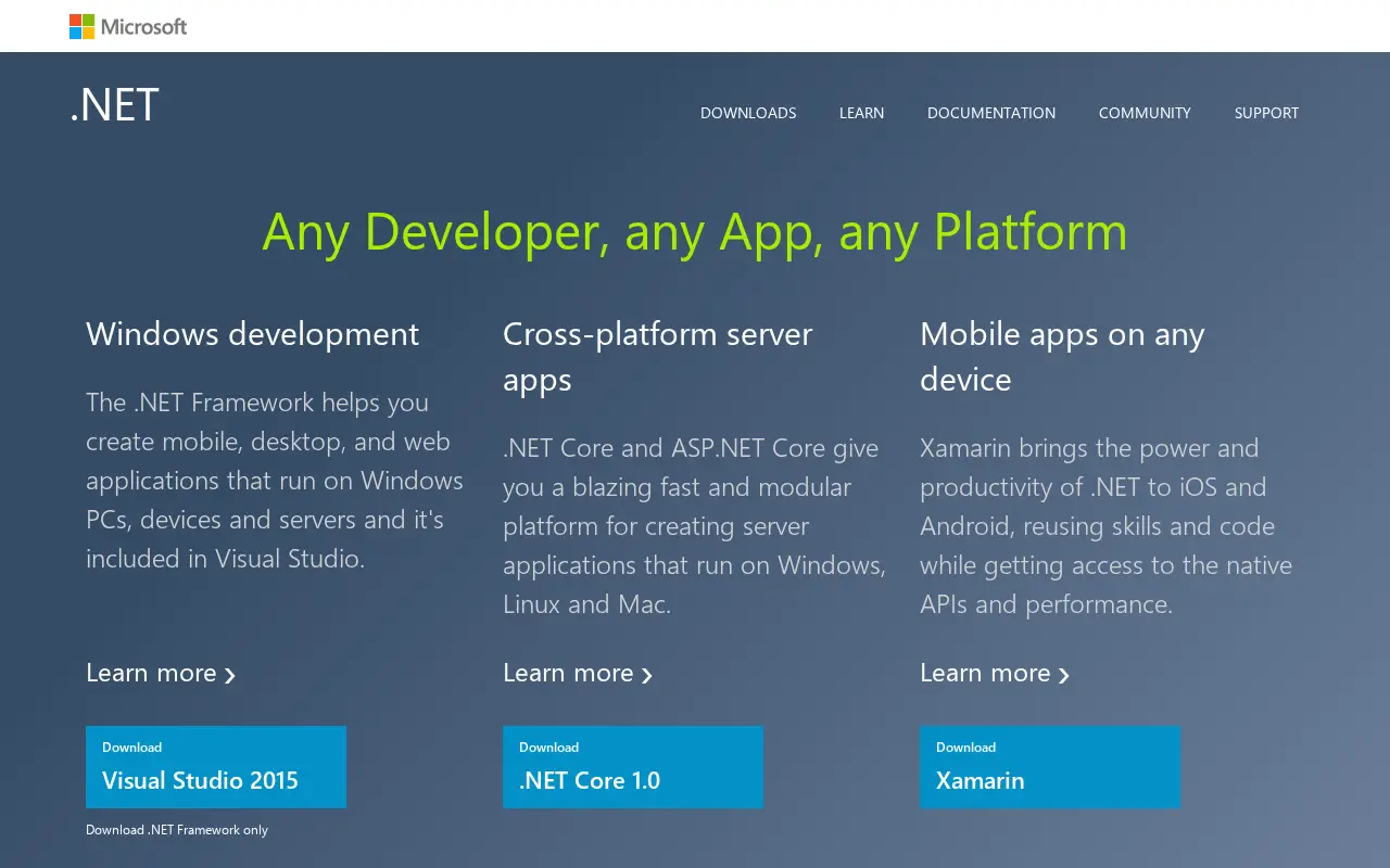 windows.net in 2016