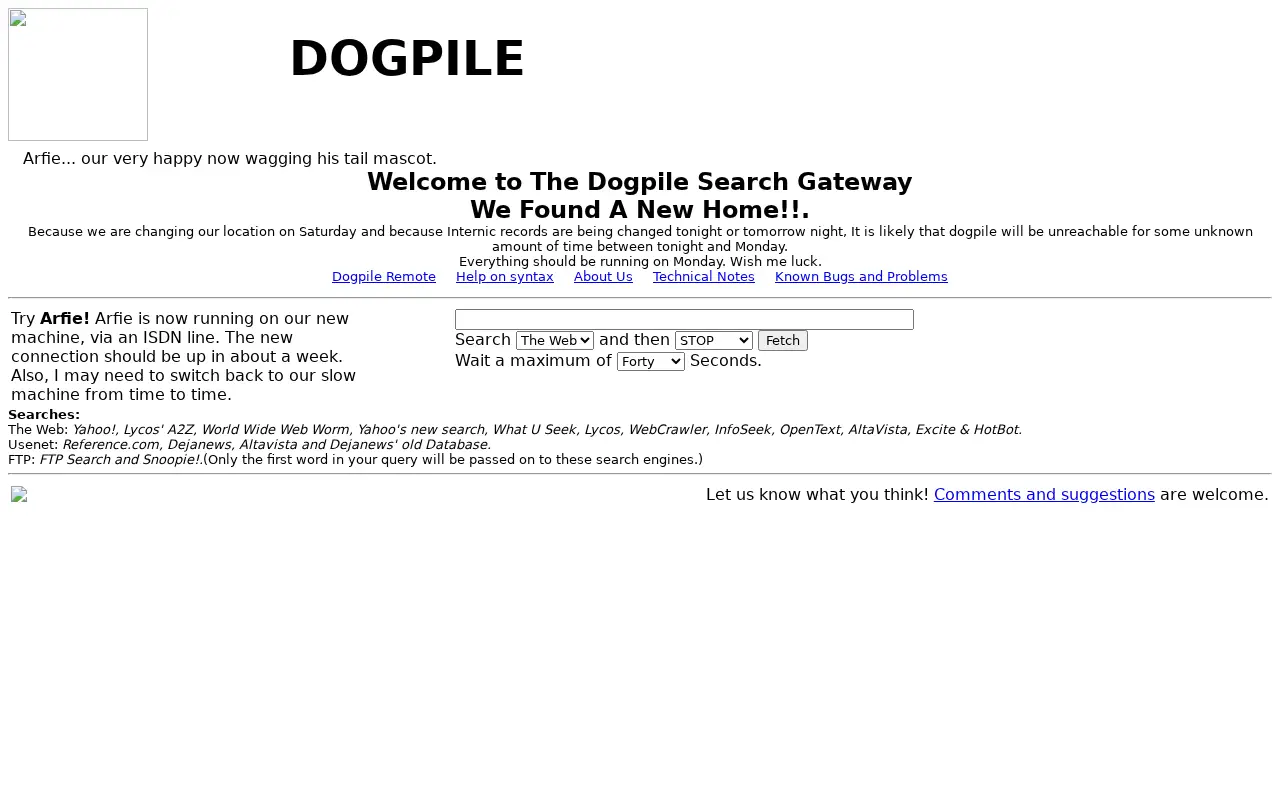 dogpile.com in 1996