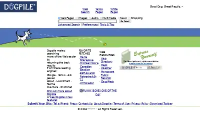 dogpile.com in 2004