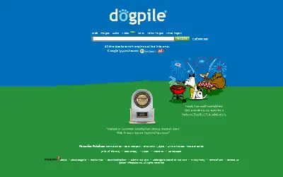 dogpile.com in 2007