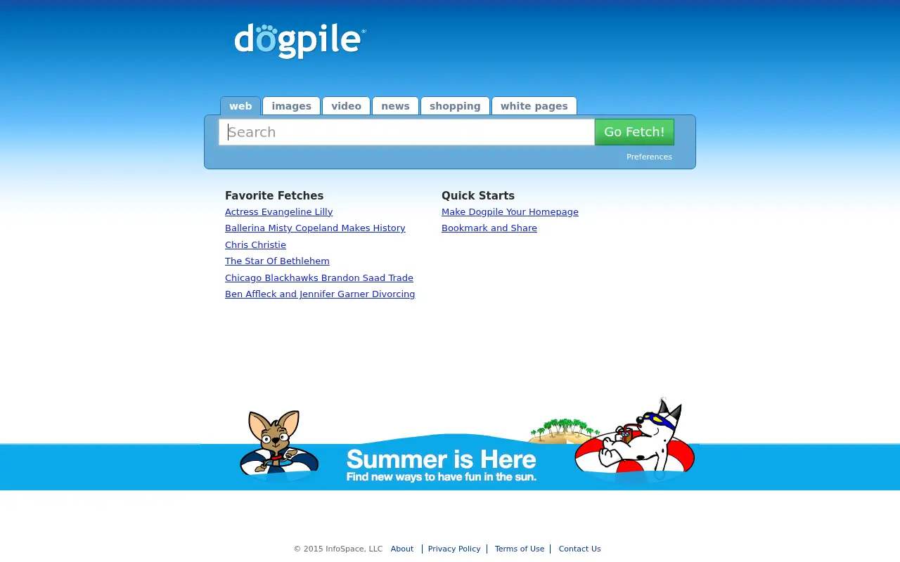 dogpile.com in 2015