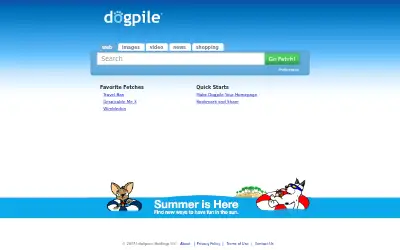 dogpile.com in 2017