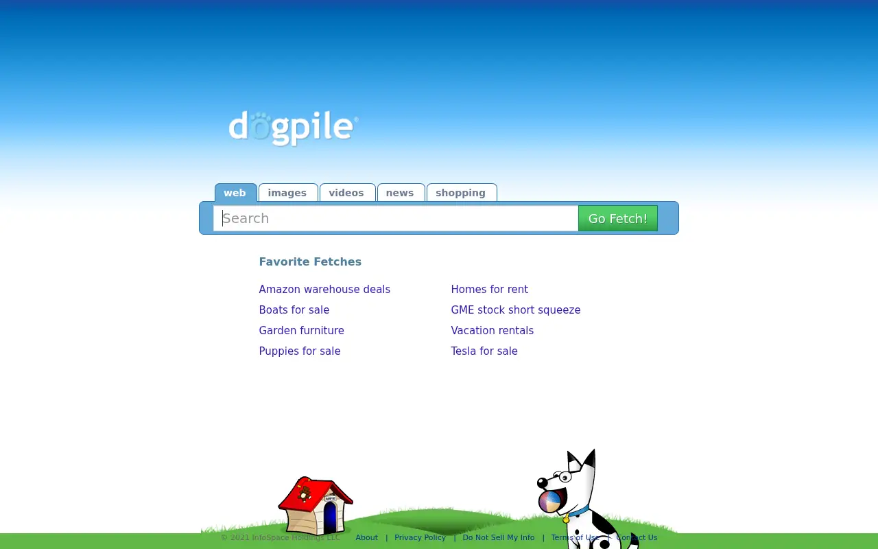 dogpile.com in 2021