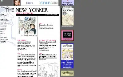 newyorker.com in 2003
