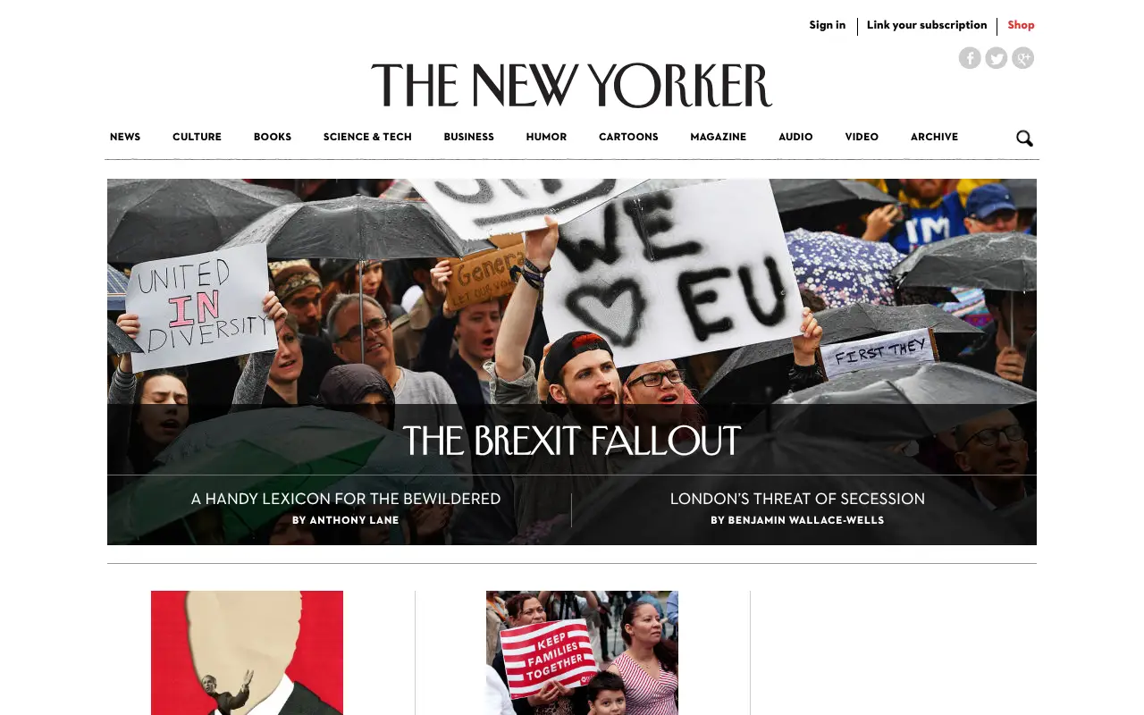 newyorker.com on July 1, 2016
