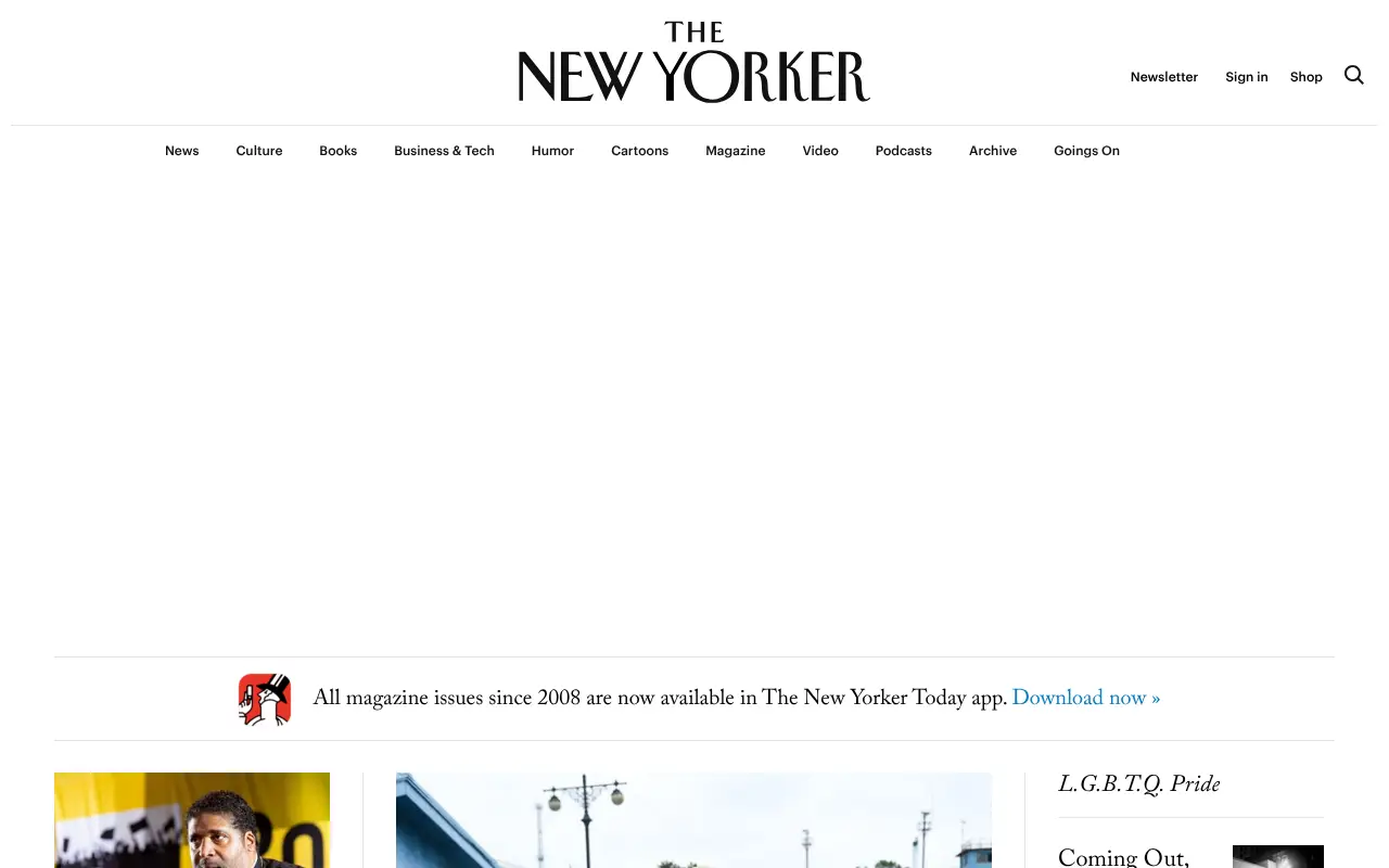 newyorker.com in 2019