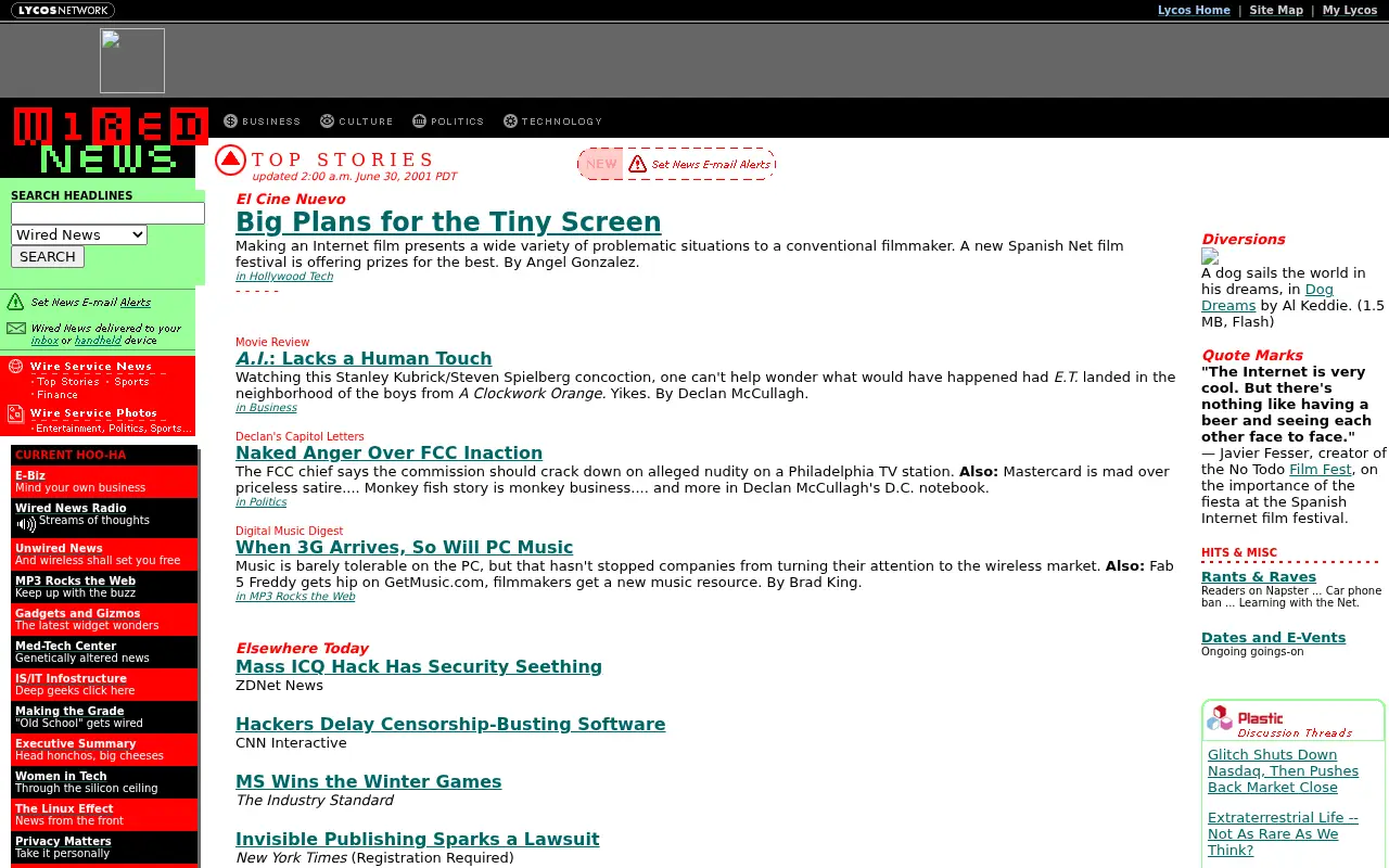 wired.com in 2001