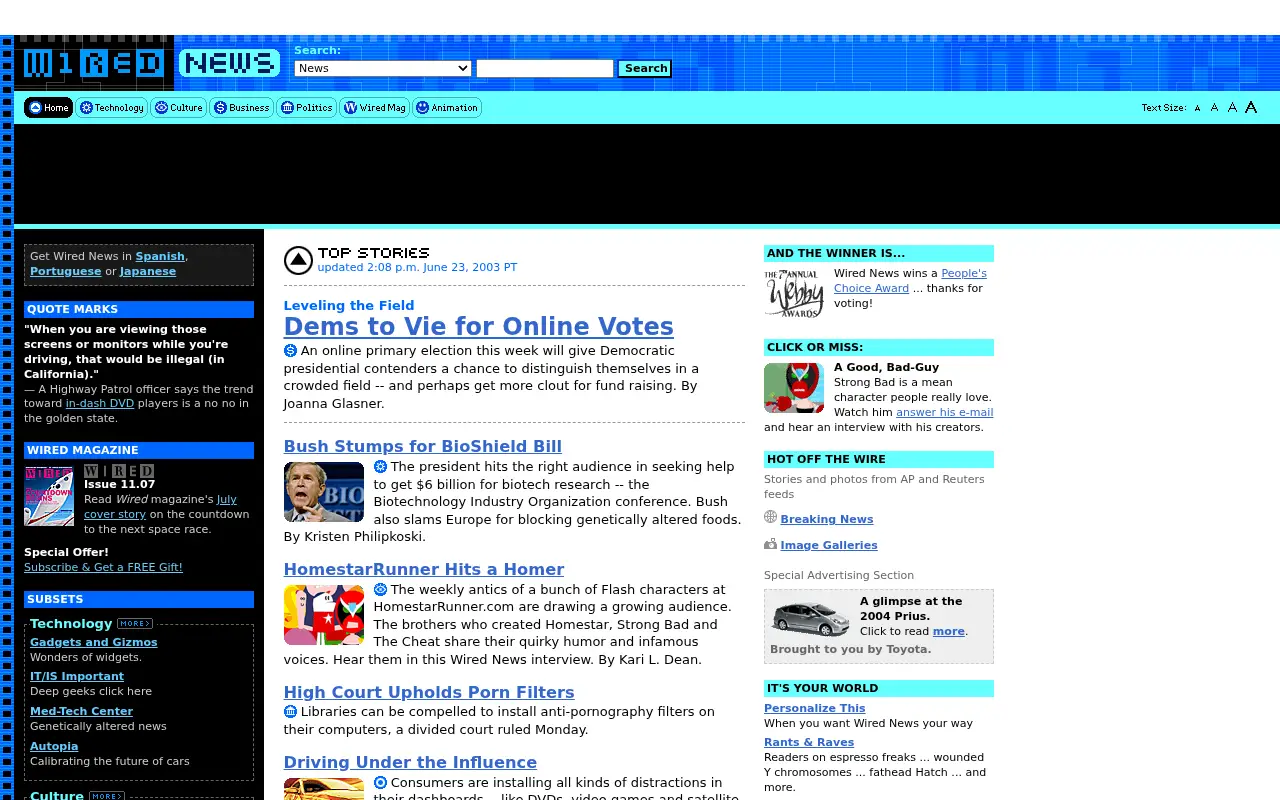 wired.com in 2003