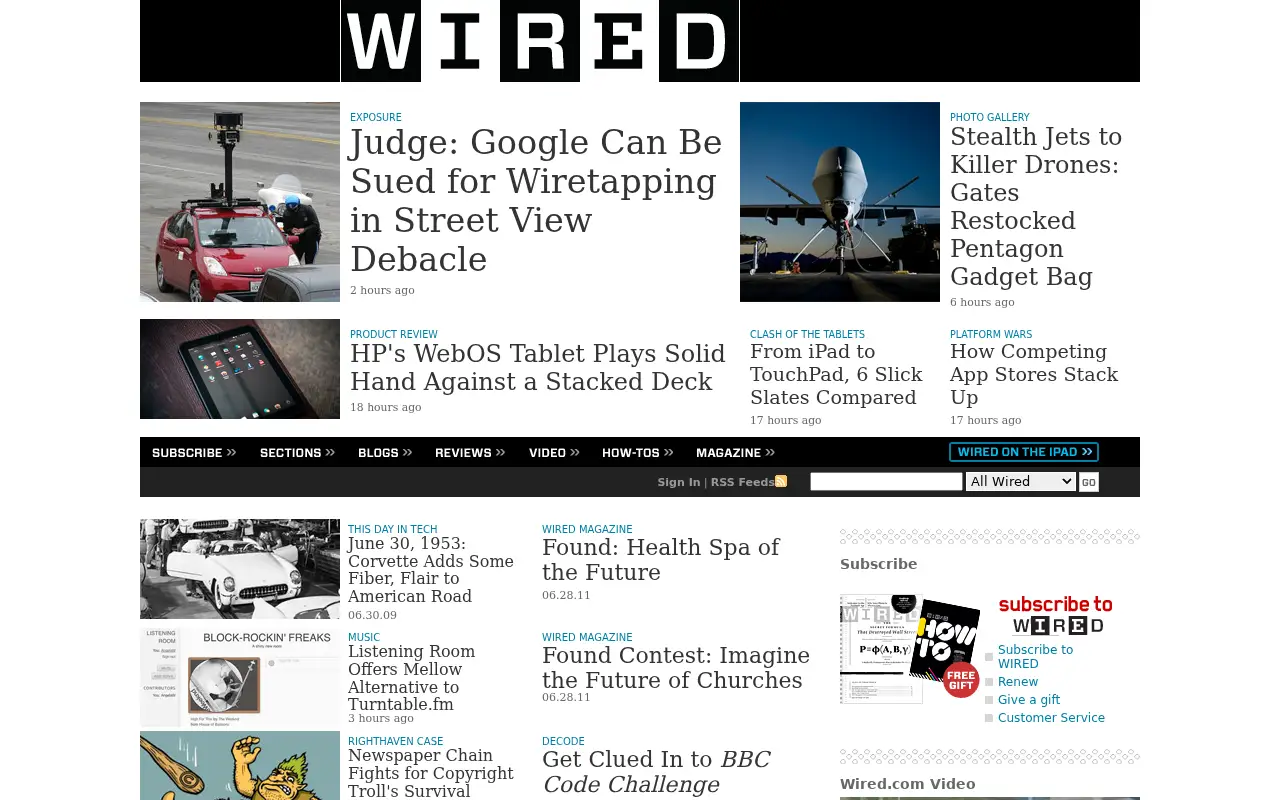 wired.com in 2011
