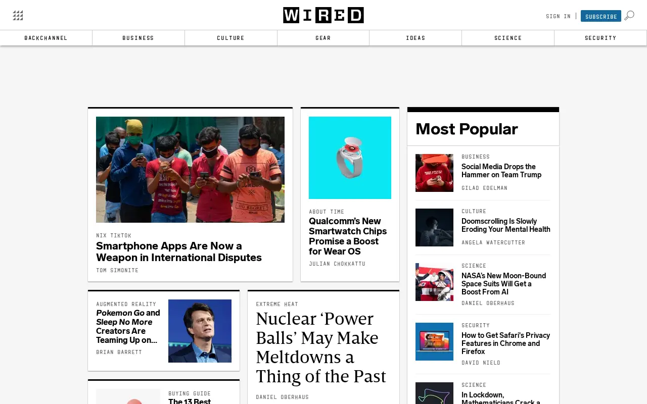 wired.com in 2020