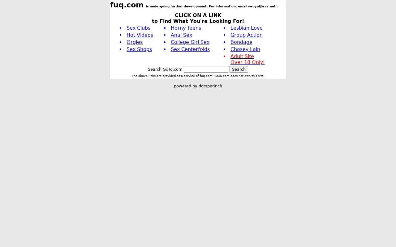 fuq.com in 2001