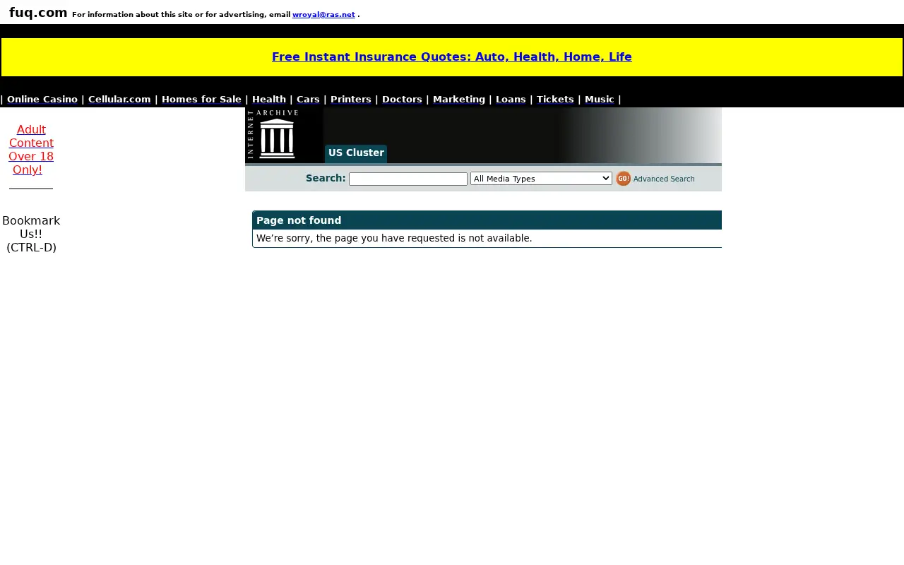 fuq.com in 2003