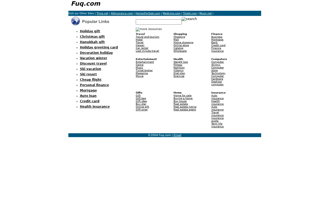 fuq.com in 2006