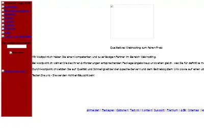 hostpoint.ch in 2000