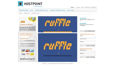 hostpoint.ch in 2006