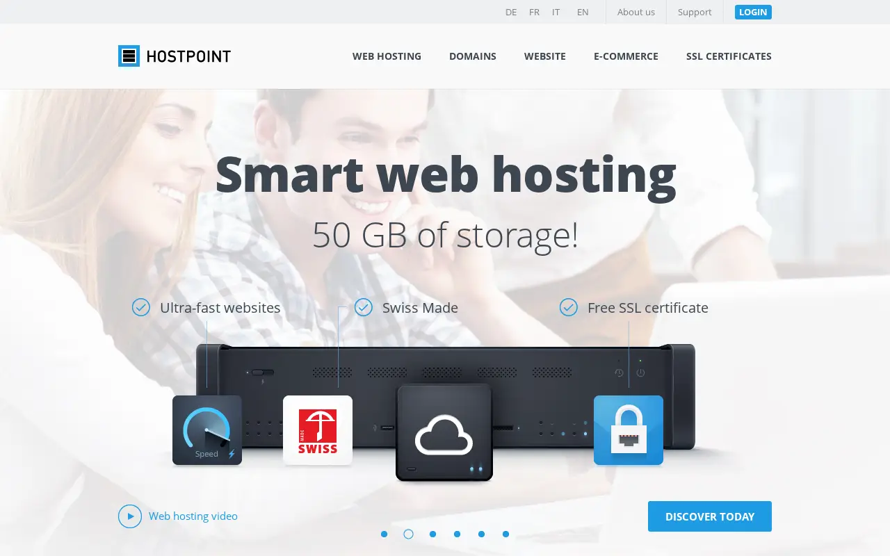 hostpoint.ch in 2016