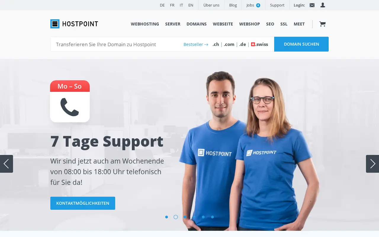 hostpoint.ch in 2022