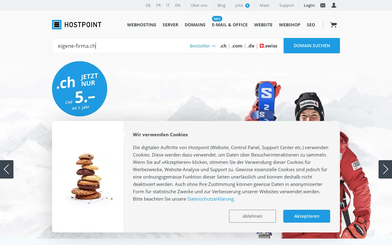 hostpoint.ch in 2025