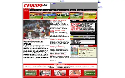lequipe.fr in 2006