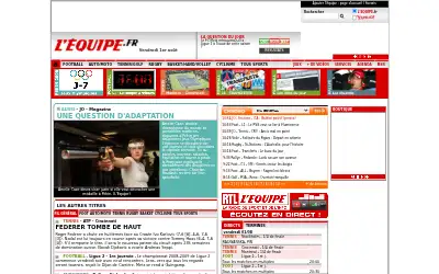 lequipe.fr in 2008
